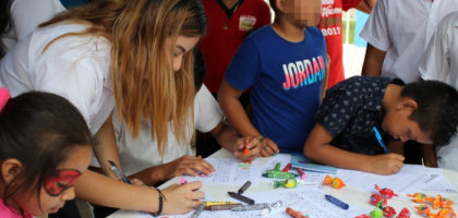 FUNSALPRODESE participa en primer festival de derechos de Niñez y Adolescencia en Jucuarán, Usulután