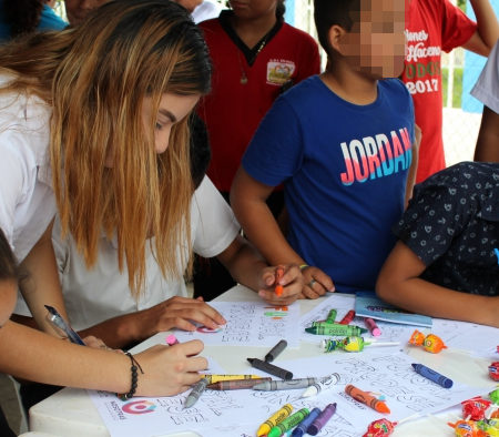 FUNSALPRODESE participa en primer festival de derechos de Niñez y Adolescencia en Jucuarán, Usulután